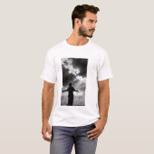Witte slaven T-shirt met ontwerp (Voorkant volledig)