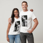 Witte slaven T-shirt met ontwerp (Unisex)