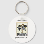 Witte Sleutelhanger (Voorkant)