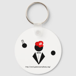 Witte Sleutelhanger