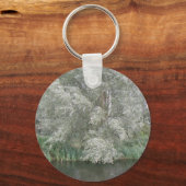 Witte Sleutelhanger en rivierlandschap (Voorkant)