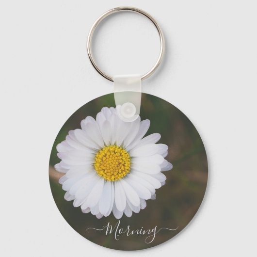 Witte sleutelhanger, sleutelhanger (Voorkant)