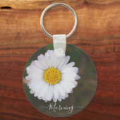 Witte sleutelhanger, sleutelhanger (Voorkant)