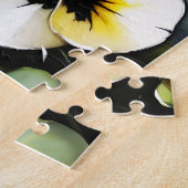 witte slipjes waterverf schilderij legpuzzel (Zijkant)