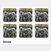 WITTE SLOTEN SATIVA VIERKANTE STICKER (Vel)