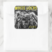 WITTE SLOTEN SATIVA VIERKANTE STICKER (Tas)
