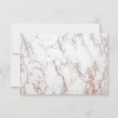 Witte smelttextuur met Magnolias RSVP (Achterkant)