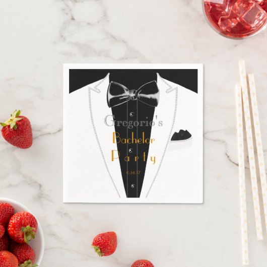 Witte smoking servetten (Insitu)