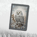 witte sneeuw uil winter drievoud portemonnee<br><div class="desc">Verhoog je stijl met de serene schoonheid van de White Snowy Owl Winter Trifold Wallet. Dit prachtige accessoire vangt de elegantie van het seizoen, met een sierlijke witte besneeuwde uil te midden van een winterachtig landschap. Met zorgvuldige detaillering en een vleugje seizoensgebonden charme, organiseert deze drievoudige portemonnee niet alleen uw...</div>