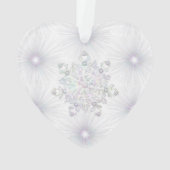 witte sneeuwvlok ornament (achterkant)