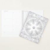 Witte sneeuwvlok planner (Display)