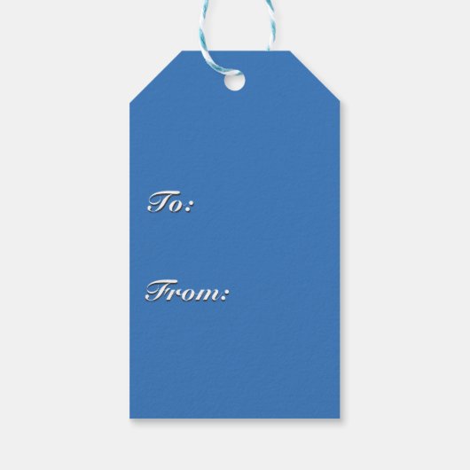 Witte sneeuwvlok print,  achtergrond cadeaulabel (Achterkant)