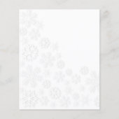 Witte sneeuwvlokken (Voorkant)