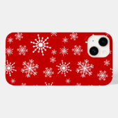 Witte Sneeuwvlokken Case-Mate iPhone Case (Achterkant (horizontaal))