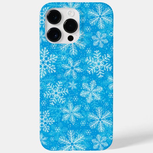 Witte sneeuwvlokken Case-Mate iPhone case (Achterkant)