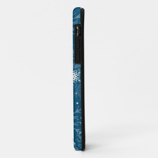 Witte sneeuwvlokken Case-Mate iPhone case (Achterkant/links)
