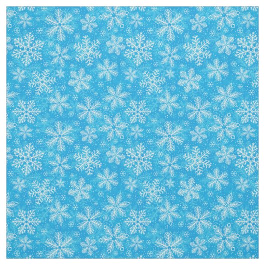 Witte sneeuwvlokken stof (Swatch)