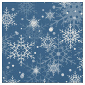 Witte sneeuwvlokken stof (Close Up)