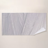Witte sneeuwwinter badhanddoek (Badhanddoek)