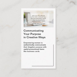 Witte Sociale Media Foto QR Code Visitekaartje