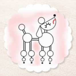 Witte Speelgoed Onderzetter voor poolpapier