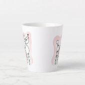 Witte Speelgoed Podle Latte Mok (Voorkant)