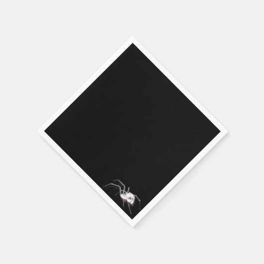 Witte spin servet (Hoek)