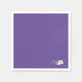 Witte spin servet (Voorkant)