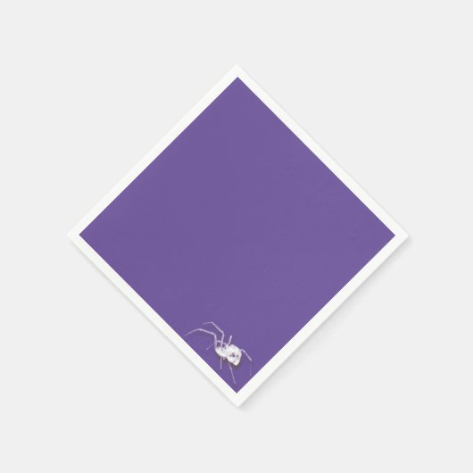 Witte spin servet (Hoek)