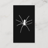 Witte spin visitekaartje (Achterkant)