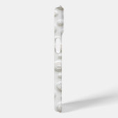 Witte spiraal iPhone-hoesje Minimalistische modern Case-Mate iPhone Case (Achterkant / Rechts)