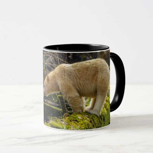 Witte Spirit Bear Mok (Voorkant rechts)