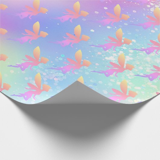 witte spits cadeaupapier (Hoek)