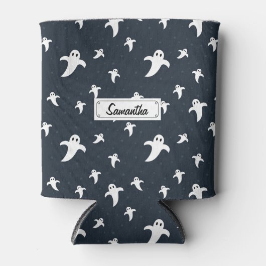 Witte spoken blikjeskoeler (Voorkant)