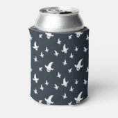 Witte spoken blikjeskoeler (Blikje Achterkant)