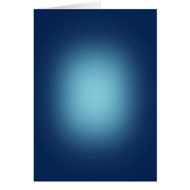 Witte spotlicht op blauw (Voorkant)