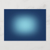 Witte spotlicht op blauw briefkaart (Voorkant)