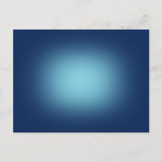 Witte spotlicht op blauw briefkaart (Voorkant)