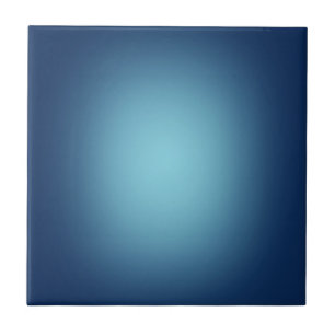 Witte spotlicht op blauw tegeltje