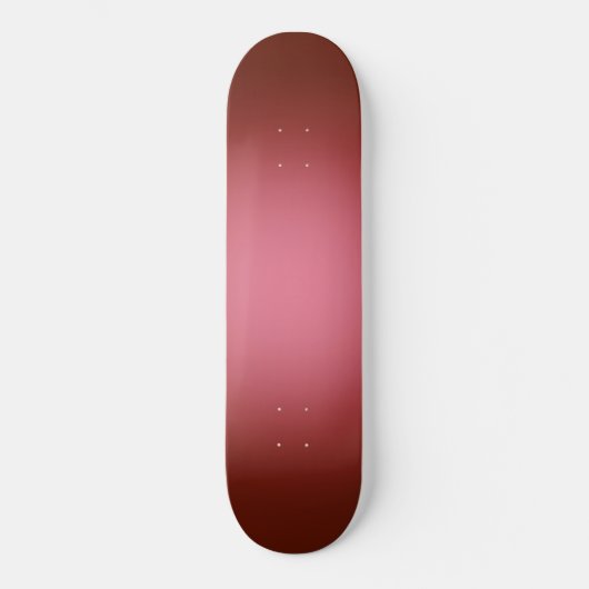 Witte spotlight op rood persoonlijk skateboard (Voorkant)