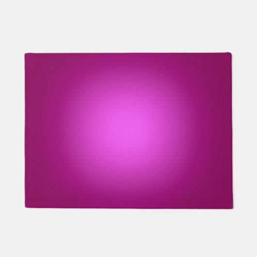 Witte spotlight op roze deurmat (Voorkant)