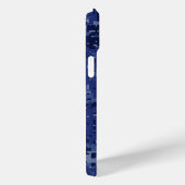 Witte staart Buck op Navy digitale camo achtergron Case-Mate iPhone Case (Achterkant / Rechts)