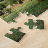 Witte stad Ostuni met olijfbomen, Puglia puzzle Legpuzzel (Zijkant)