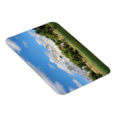 Witte stad Ostuni, Puglia rechthoekige magneet (Rechterzijde)