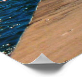 Witte Stad Vuurtoren Poster (Hoek)