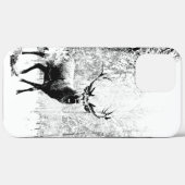 Witte Stag Deer Case-Mate iPhone Case (Achterkant (horizontaal))