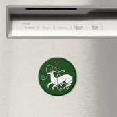 Witte Stag magneet (Insitu (Vaatwasser))