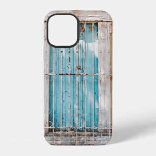 Witte stalen venstertralies iPhone 12 hoesje