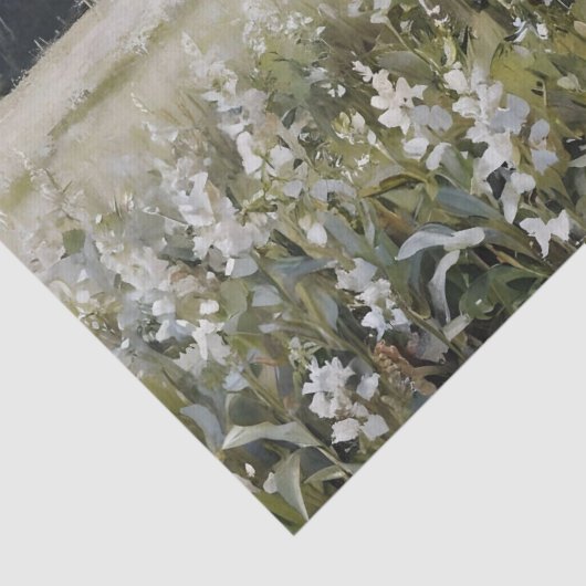 Witte Stalwart Schuur Decoupage Tissuepapier (Detail)