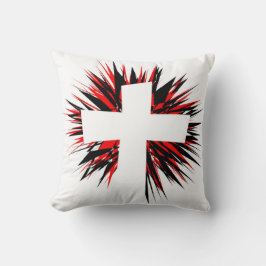 WITTE STARBURSTROSS KUSSEN